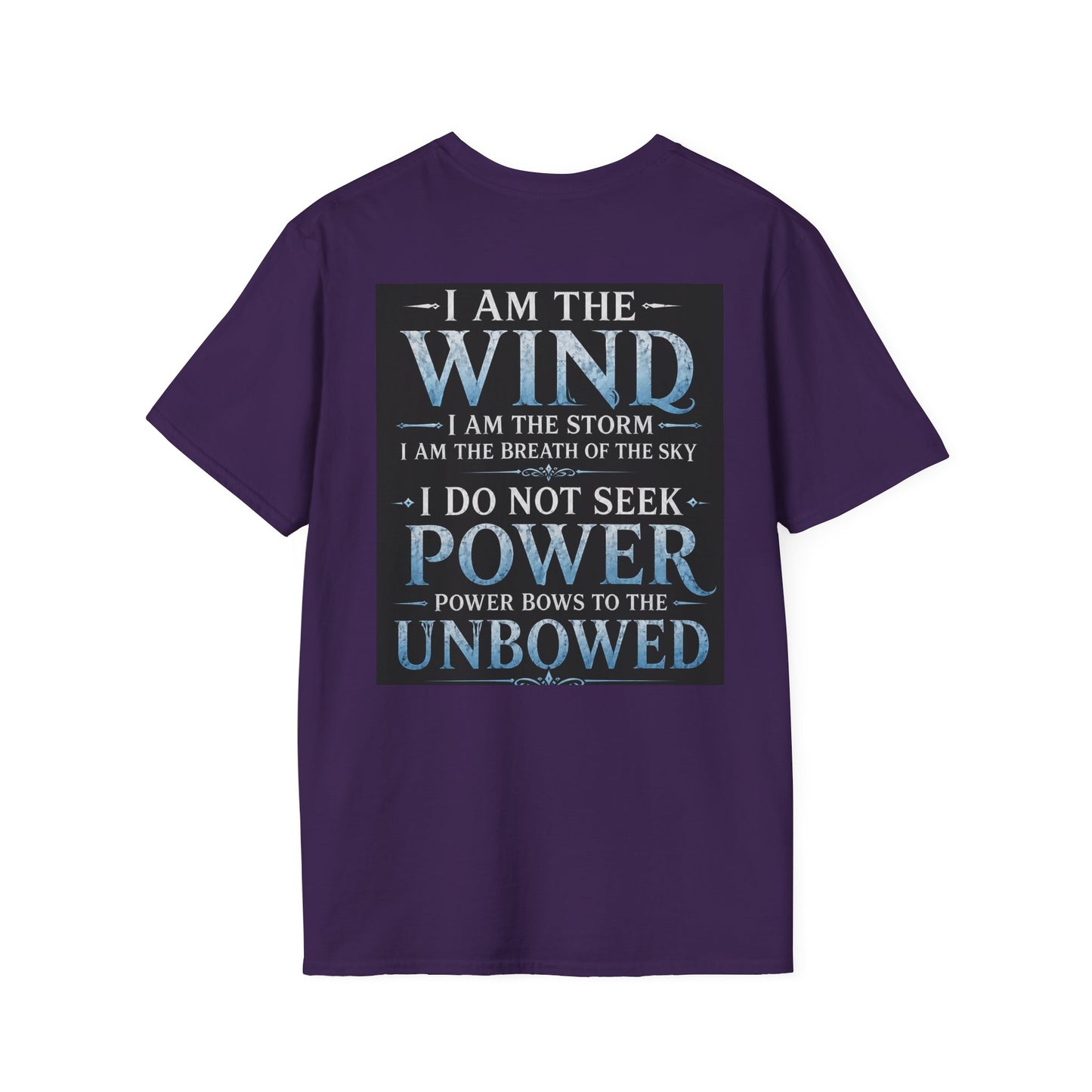 Air God Surrounded by Spirit Demons Unisex Softstyle T-Shirt