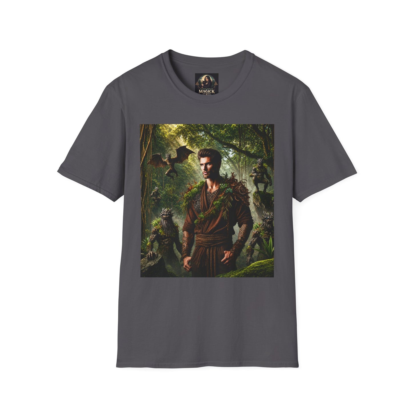 Earth God & Forest Guardians Unisex Softstyle T-Shirt
