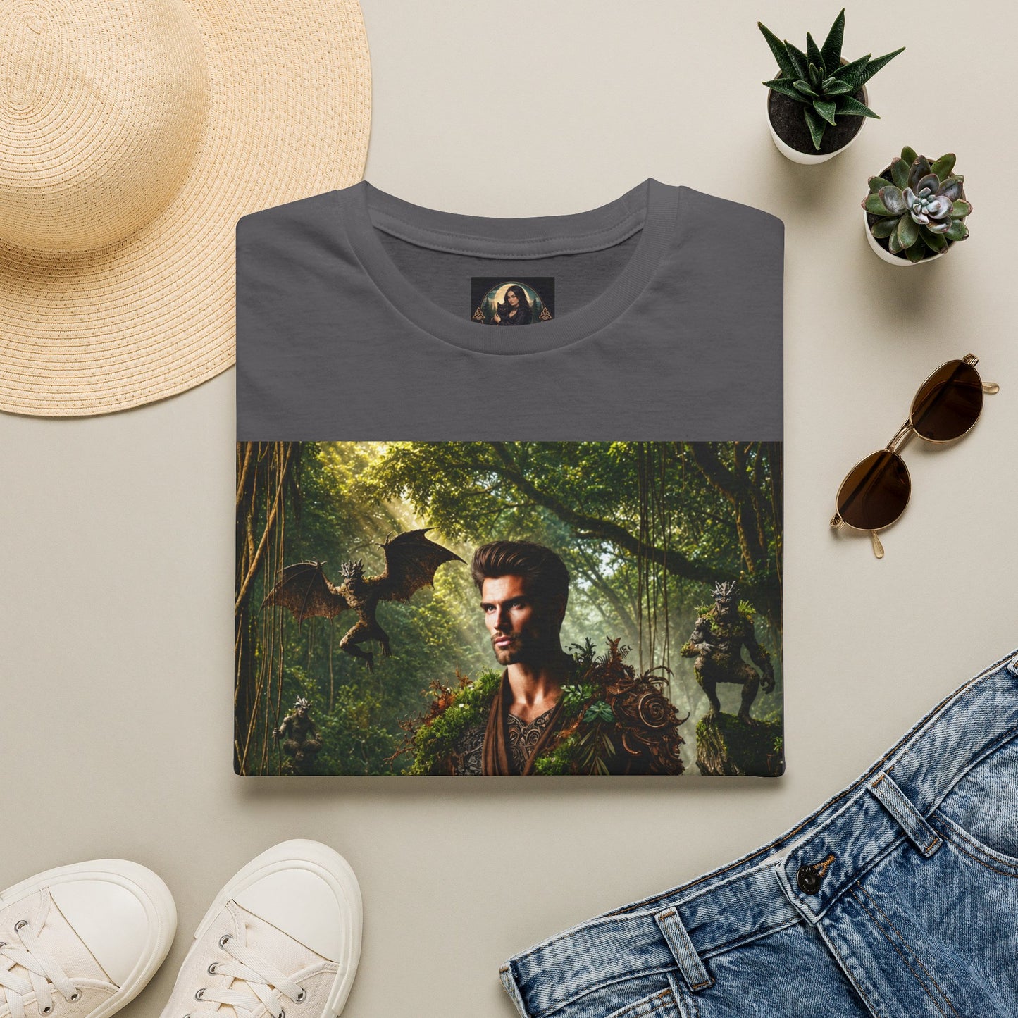 Earth God & Forest Guardians Unisex Softstyle T-Shirt