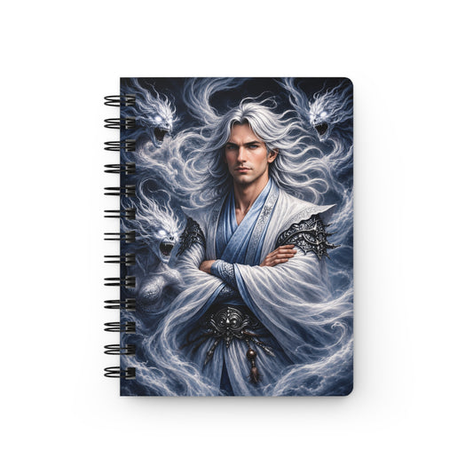 Air God Surrounded by Spirit Demons Spiral Bound Journal