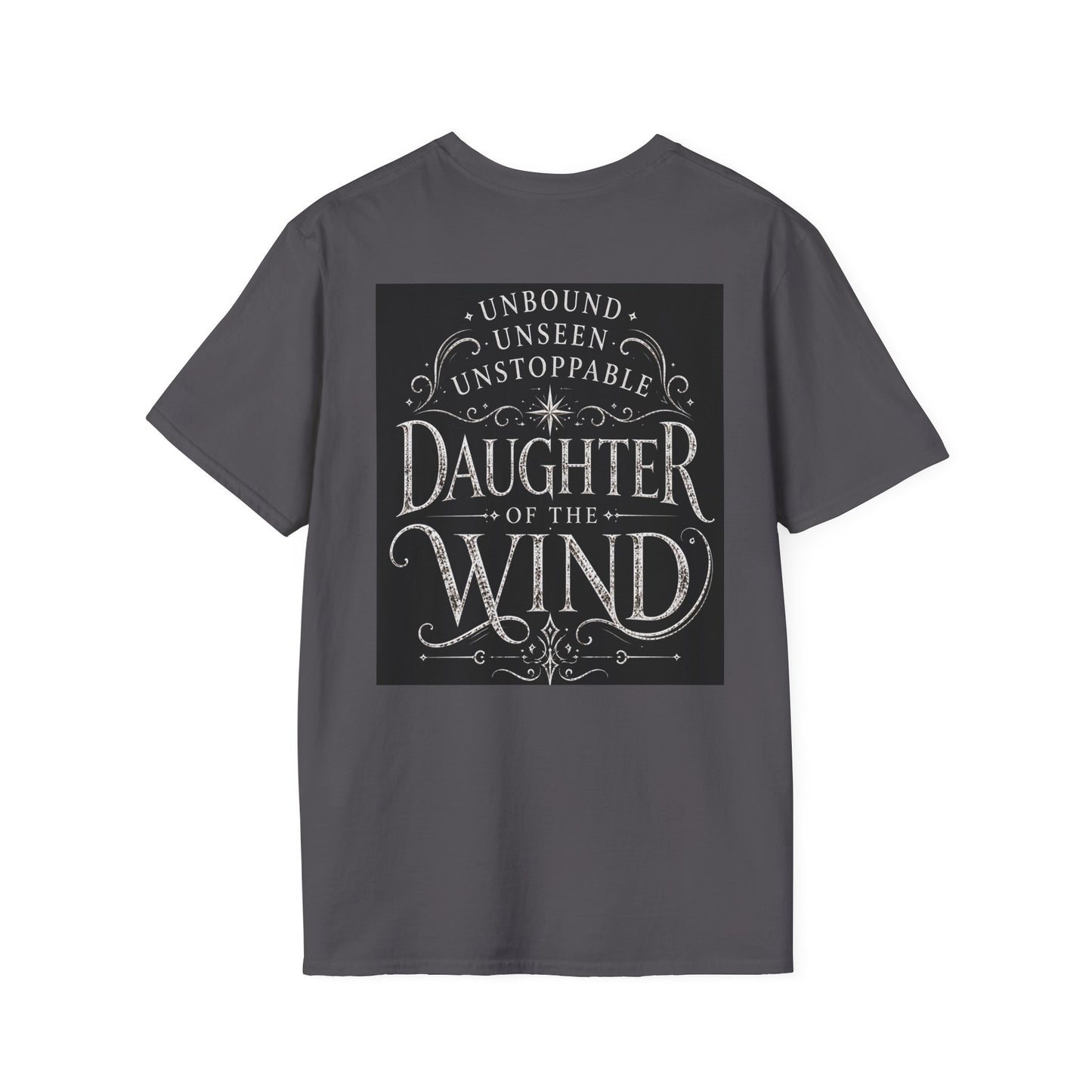 Daughter of the Wind – Celestial Air Goddess Fantasy Unisex Softstyle T-Shirt