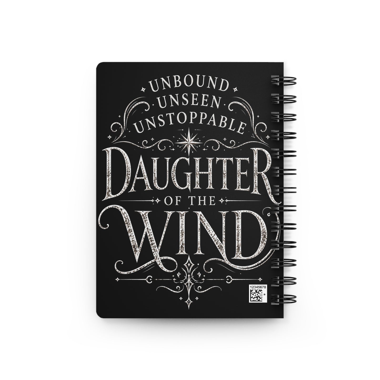 Daughter of the Wind – Celestial Air Goddess Fantasy Spiral Bound Journal