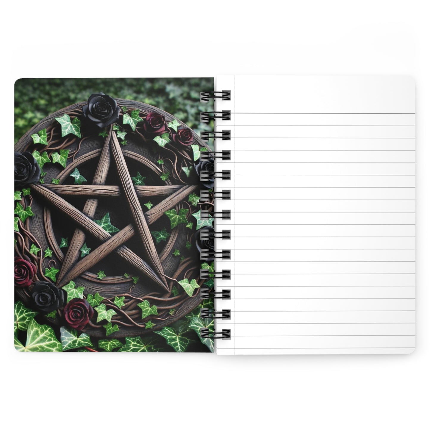 Enchanted Woodland Pentacle Spiral Journal