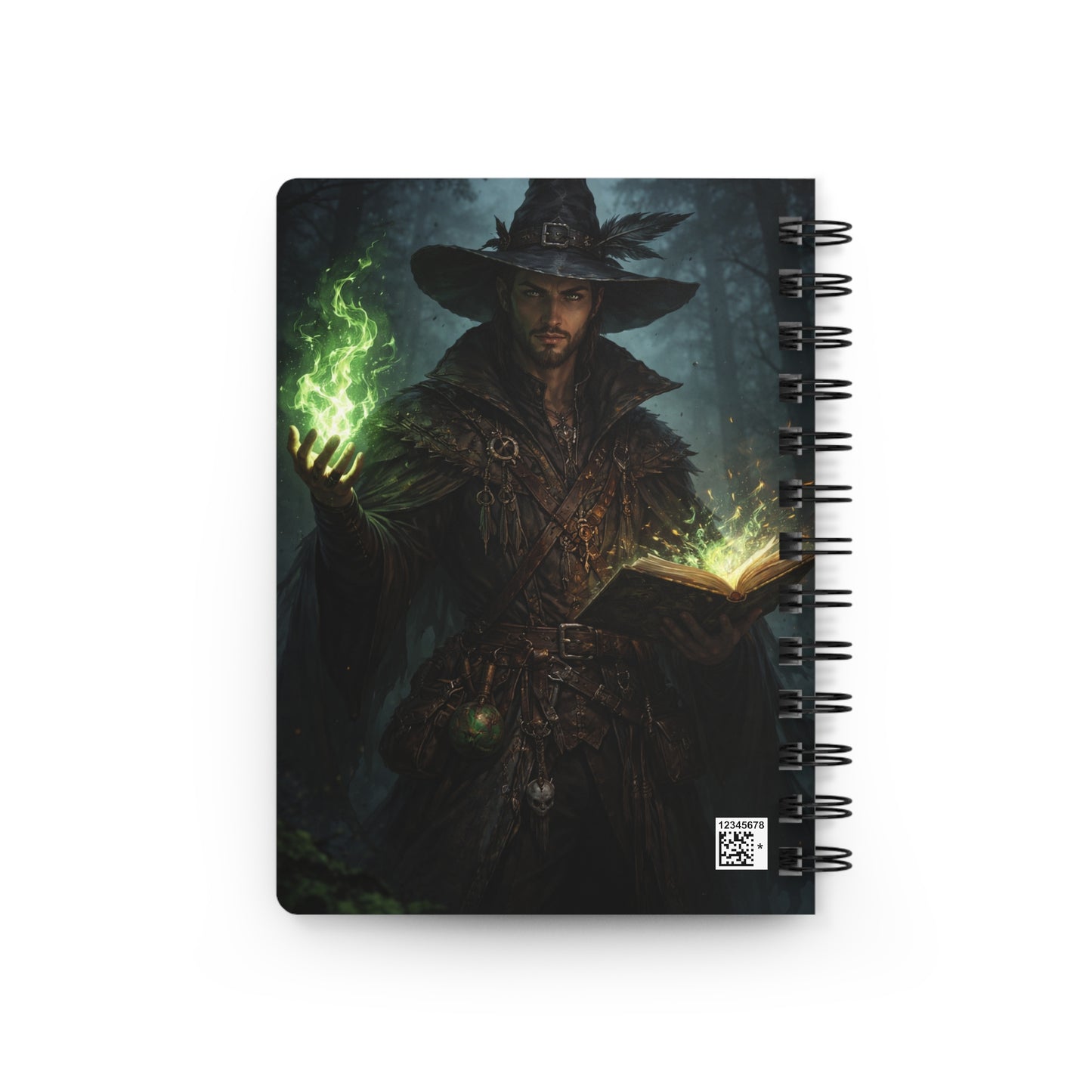 Mystic Warlock Spiral Journal