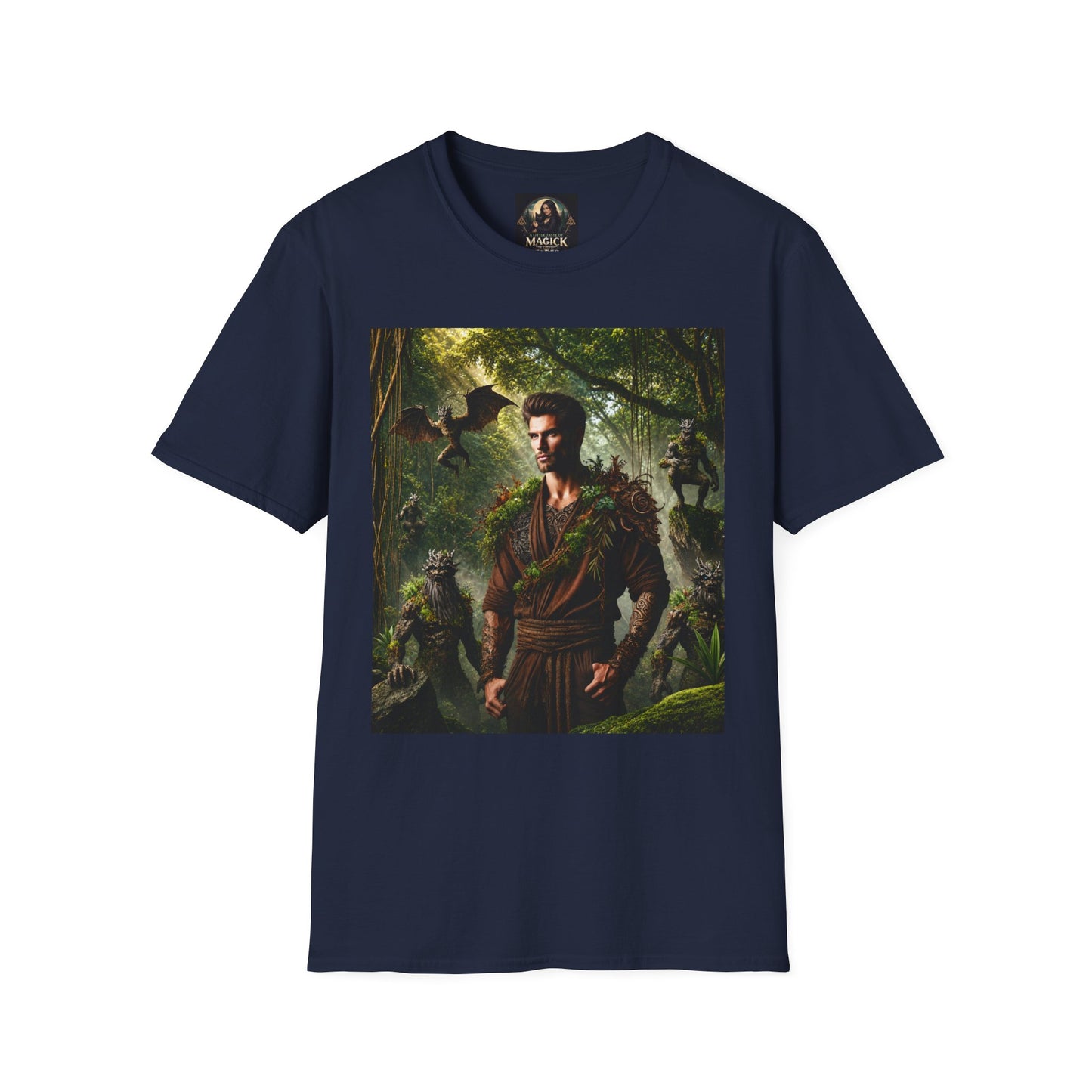 Earth God & Forest Guardians Unisex Softstyle T-Shirt
