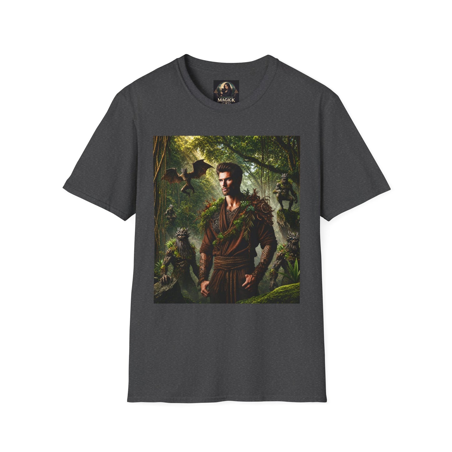 Earth God & Forest Guardians Unisex Softstyle T-Shirt