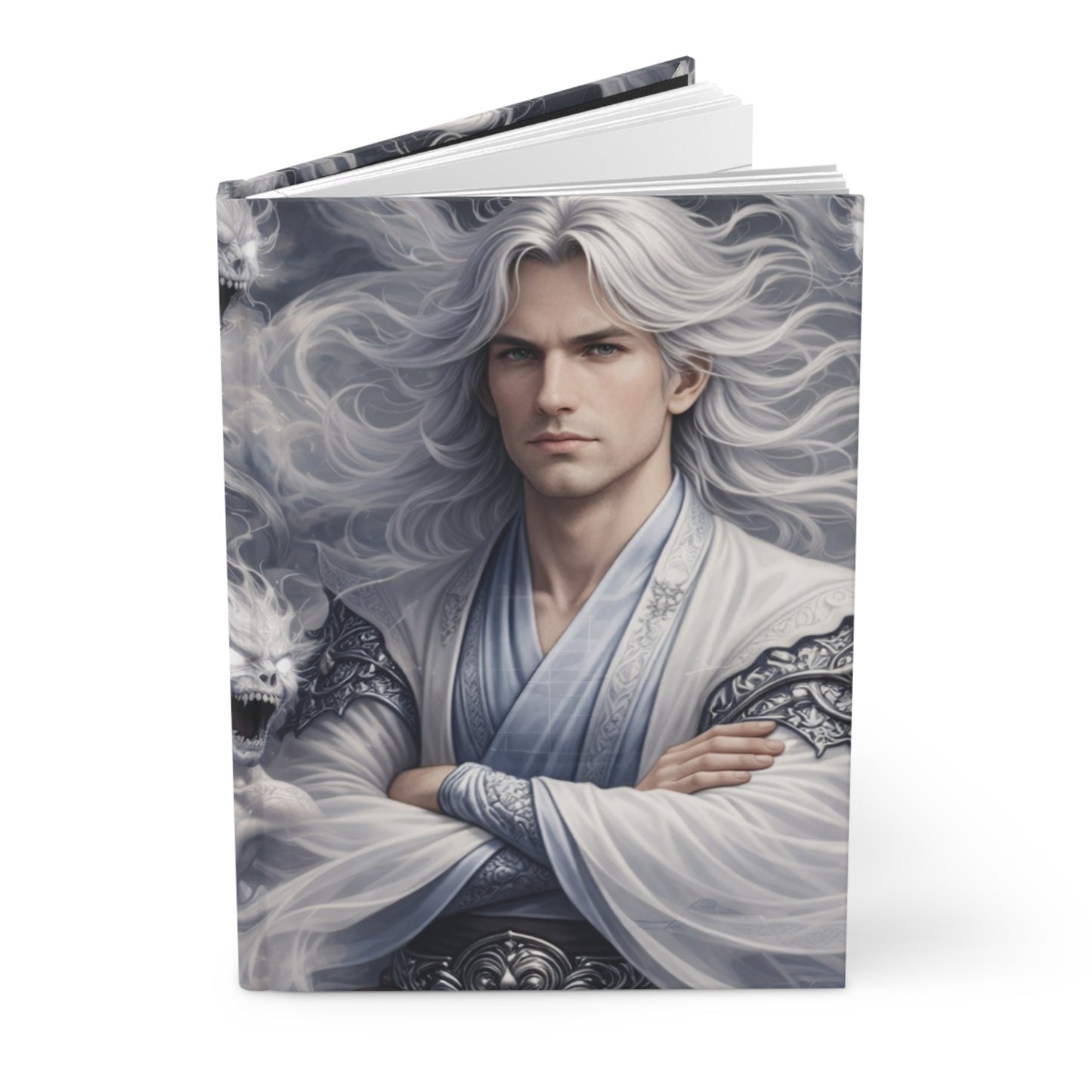Ethereal Spirit Guardian Hardcover Journal – Matte Fantasy Art Notebook
