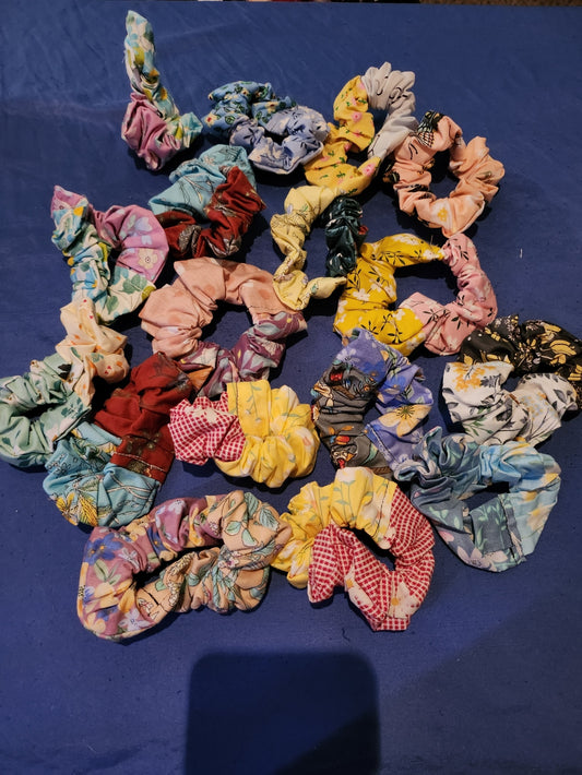 Handmade Hair Scrunchies